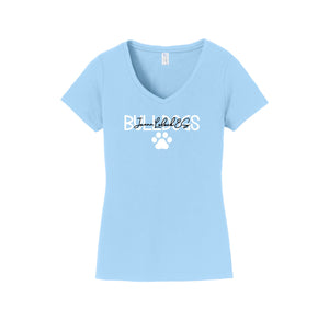 JoAnn Leleck Elementary Spirit Wear 2024-25 On Demand-Womens Fan Favorite V-Neck Tee On-Demand