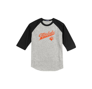 Otter Lake On Demand-Adult Unisex Baseball Tee On-Demand