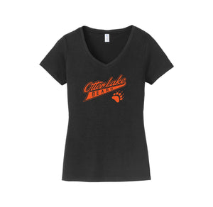 Otter Lake On Demand-Women's Fan Favorite V-Neck Tee On-Demand