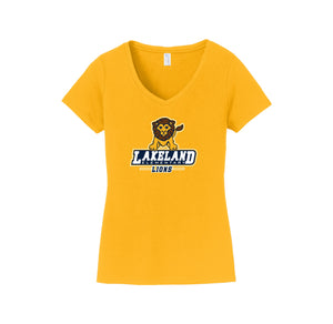 Lakeland Elementary Demand-Womens Fan Favorite V-Neck Tee On-Demand