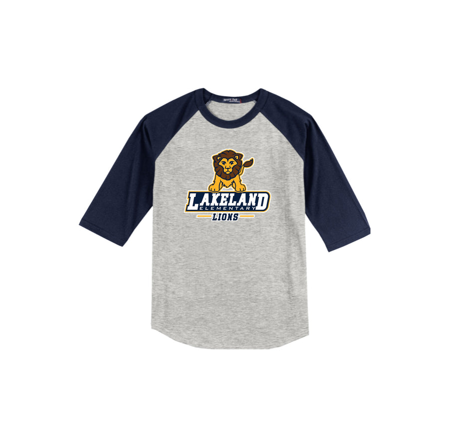 Lakeland Elementary Demand-Adult Unisex Baseball Tee On-Demand