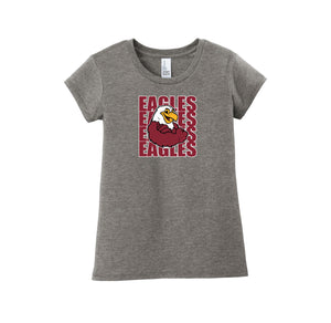 Harrowgate Elementary Spirit Wear 2024-25 On Demand-Girls Youth Premium Tee On-Demand Mascot