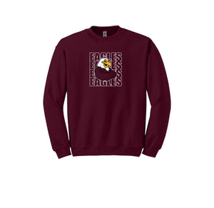 Harrowgate Elementary Spirit Wear 2024-25 On Demand-Adult Unisex Crewneck Sweatshirt On-Demand Mascot