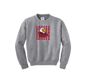 Harrowgate Elementary Spirit Wear 2024-25 On Demand-Youth Unisex Crewneck Sweatshirt On-Demand Mascot