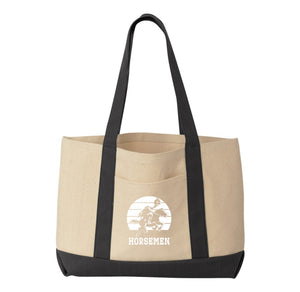 Sleepy Hollow Horsemen PTA-Liberty Cotton Canvas Tote On-Demand Circle