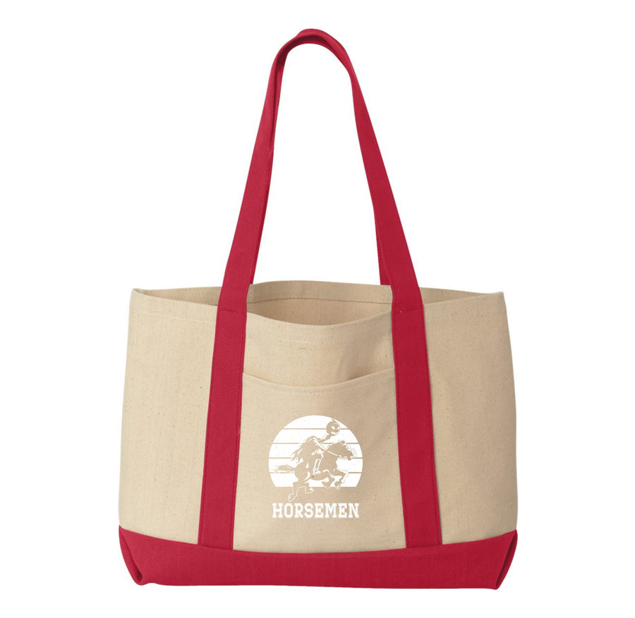 Sleepy Hollow Horsemen PTA-Liberty Cotton Canvas Tote On-Demand Circle