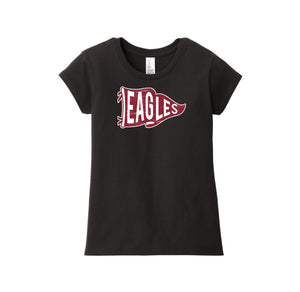 Harrowgate Elementary Spirit Wear 2024-25 On Demand-Girls Youth Premium Tee On-Demand Banner