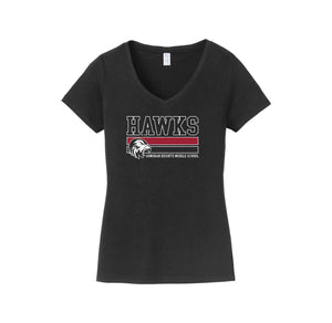 Sonoran Heights MS-Womens Fan Favorite V-Neck Tee On-Demand