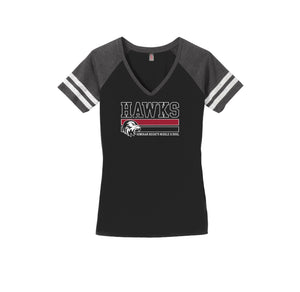 Sonoran Heights MS-Womens Premium Game V-Neck Tee On-Demand