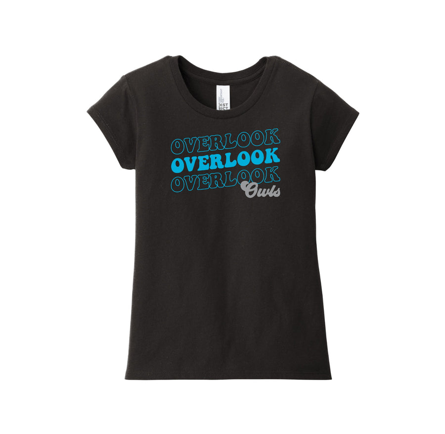 Overlook Elementary On Demand-Girls Youth Premium Tee On-Demand Typographic