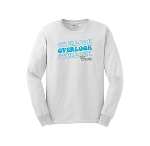 Overlook Elementary On Demand-Adult Unisex Long Sleeve Tee On-Demand Typographic