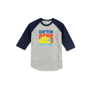 Dayton Oaks On Demand-Adult Unisex Baseball Tee On-Demand Typographic