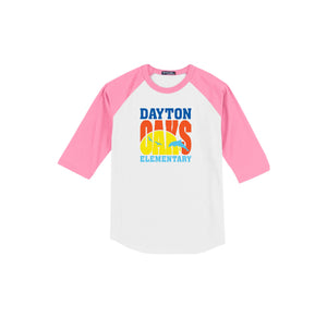 Dayton Oaks On Demand-Adult Unisex Baseball Tee On-Demand Typographic