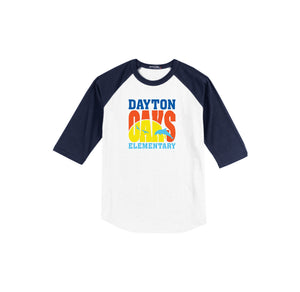 Dayton Oaks On Demand-Adult Unisex Baseball Tee On-Demand Typographic