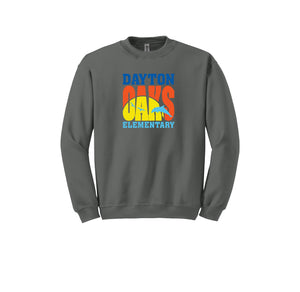 Dayton Oaks On Demand-Adult Unisex Crewneck Sweatshirt On-Demand Typographic