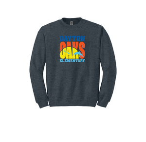 Dayton Oaks On Demand-Adult Unisex Crewneck Sweatshirt On-Demand Typographic