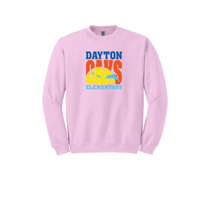 Dayton Oaks On Demand-Adult Unisex Crewneck Sweatshirt On-Demand Typographic