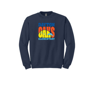 Dayton Oaks On Demand-Adult Unisex Crewneck Sweatshirt On-Demand Typographic