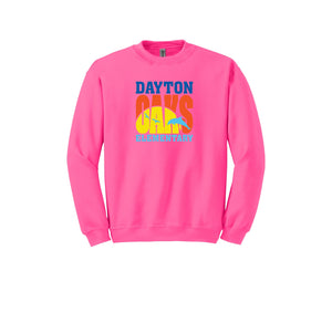 Dayton Oaks On Demand-Adult Unisex Crewneck Sweatshirt On-Demand Typographic