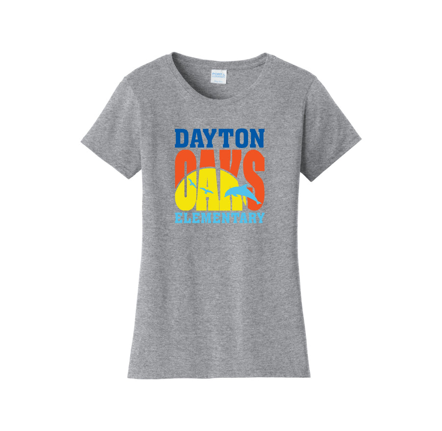 Dayton Oaks On Demand-Womens Fan Favorite Tee On-Demand Typographic