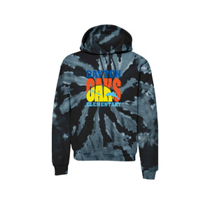 Dayton Oaks On Demand-Adult Unisex Tie-Dye Pullover Hooded Sweatshirt On-Demand Typographic