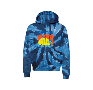 Dayton Oaks On Demand-Adult Unisex Tie-Dye Pullover Hooded Sweatshirt On-Demand Typographic