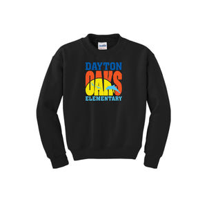 Dayton Oaks On Demand-Youth Unisex Crewneck Sweatshirt On-Demand Typographic