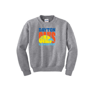 Dayton Oaks On Demand-Youth Unisex Crewneck Sweatshirt On-Demand Typographic