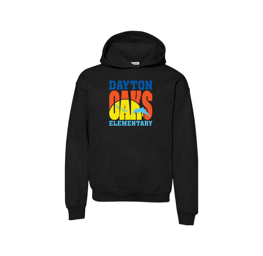 Dayton Oaks Spirit Wear 2024-25 On Demand-Youth Unisex Hoodie On-Demand Typographic