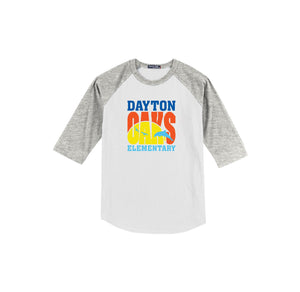 Dayton Oaks On Demand-Youth Unisex Baseball Tee On-Demand Typographic