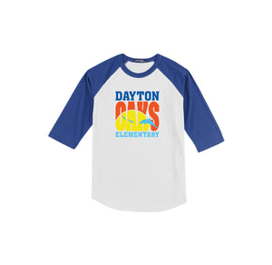 Dayton Oaks On Demand-Youth Unisex Baseball Tee On-Demand Typographic