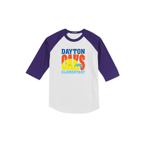 Dayton Oaks On Demand-Youth Unisex Baseball Tee On-Demand Typographic