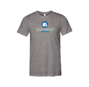 Loyal Heights Elementary-Adult Unisex Bella+Canvas Triblend Short Sleeve Tee Circle On-Demand