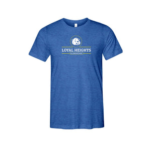 Loyal Heights Elementary-Adult Unisex Bella+Canvas Triblend Short Sleeve Tee Circle On-Demand