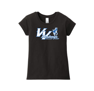 Valley View Elementary-Girls Youth Premium Tee Mustang