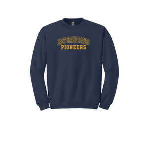 Wealthy Elementary Spirit Wear 2024-25 On Demand-Adult Unisex Crewneck Sweatshirt On-Demand Pioneers