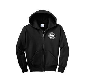 Santa Rosa Academy On-Demand-Youth Unisex Full-Zip Hooded Sweatshirt On-Demand