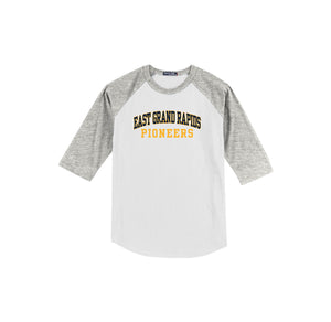 Wealthy Elementary Spirit Wear 2024-25 On Demand-Youth Unisex Baseball Tee On-Demand Pioneers