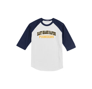 Wealthy Elementary Spirit Wear 2024-25 On Demand-Youth Unisex Baseball Tee On-Demand Pioneers