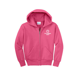 Tracey Magnet On Demand-Youth Unisex Full-Zip Hooded Sweatshirt On-Demand