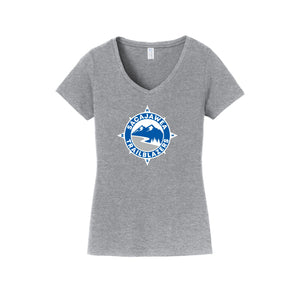 Sacajawea On Demand-Womens Fan Favorite V-Neck Tee On-Demand