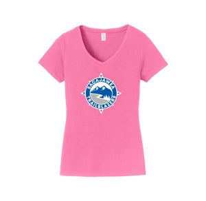 Sacajawea On Demand-Womens Fan Favorite V-Neck Tee On-Demand