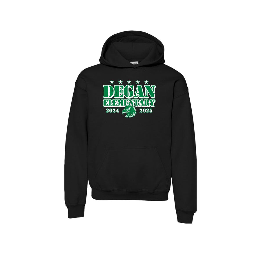 Degan Elementary-Youth Unisex Hoodie On-Demand