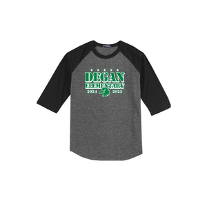 Degan Elementary-Adult Unisex Baseball Tee On-Demand