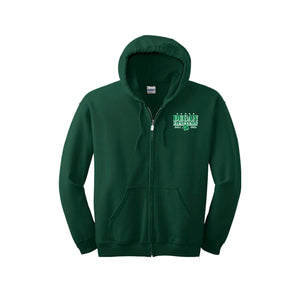 Degan Elementary-Adult Unisex Full-Zip Hooded Sweatshirt On-Demand