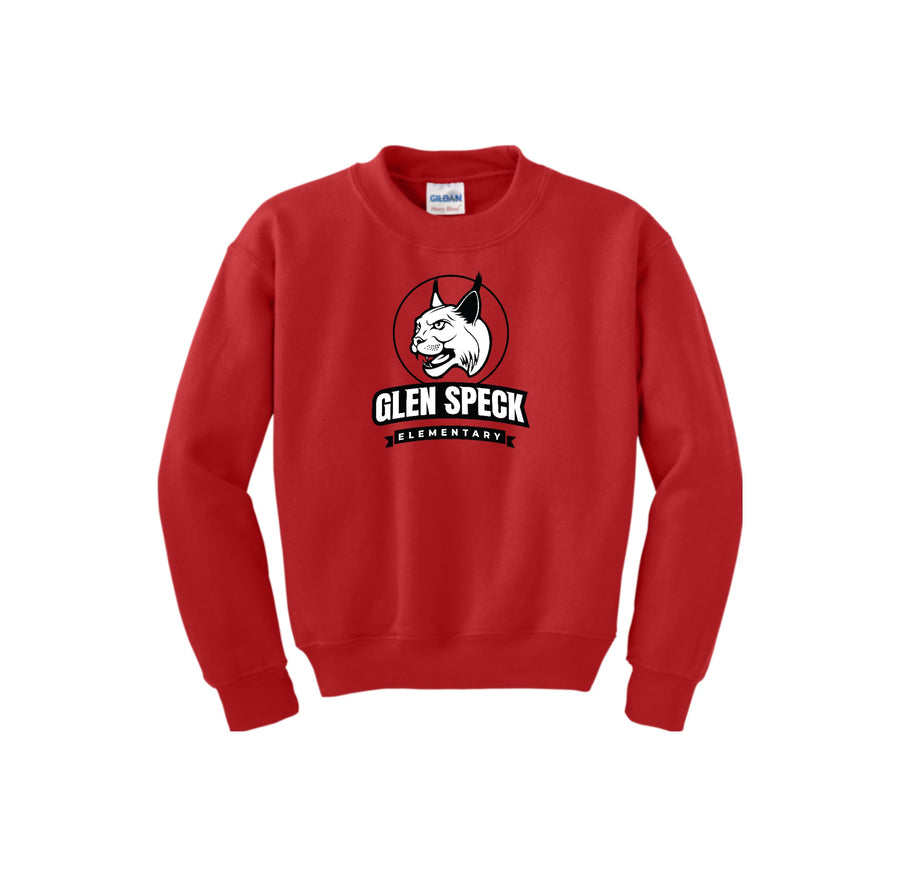 Glen Speck Elm On Demand-Youth Unisex Crewneck Sweatshirt On-Demand