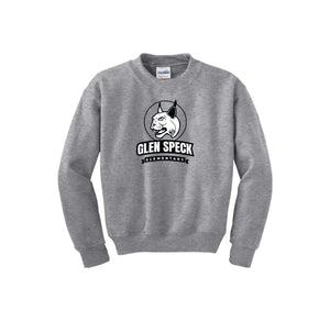 Glen Speck Elm On Demand-Youth Unisex Crewneck Sweatshirt On-Demand