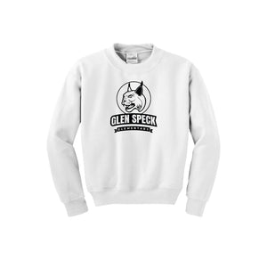 Glen Speck Elm On Demand-Youth Unisex Crewneck Sweatshirt On-Demand