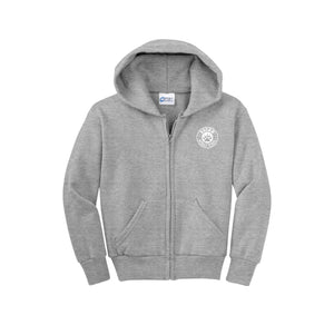 Brown Middle School  On Demand-Youth Unisex Full-Zip Hooded Sweatshirt On-Demand