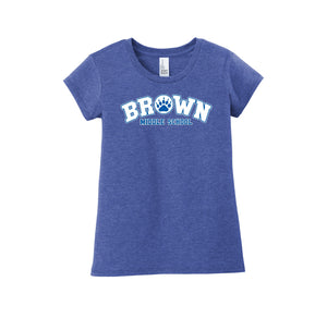 Brown Middle School  On Demand-Girls Youth Premium Tee On-Demand